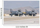 Pair Turkish Air Force Wall Decal