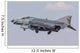 Turkish Air Force F-4 Wall Decal Design 19