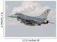 Turkish Air Force F-16 Wall Decal Design 35