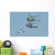 Bulgarian Air Force Helicopters Wall Decal
