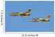 Bulgarian Air Force L-39 Wall Decal Design 2