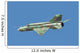 Bulgarian Air Force Mig-21 Wall Decal Design 8