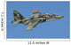 Bulgarian Air Force Su-25 Wall Decal Design 7