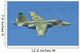 Bulgarian Air Force Su-25 Wall Decal Design 6
