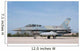 Hellenic Air Force F-16d Wall Decal Design 1