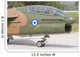 Hellenic Air Force Ta-7 Wall Decal Design 7