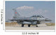 Turkish Air Force F-16 Wall Decal Design 26