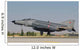 Turkish Air Force F-4 Wall Decal Design 12