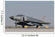 Turkish Air Force F-4 Wall Decal Design 10