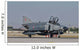 Turkish Air Force F-4 Wall Decal Design 9