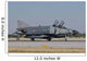 Turkish Air Force F-4 Wall Decal Design 8