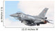 Polish Air Force F-16 Wall Decal Design 4