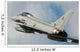 Italian Air Force Ef-2000 Wall Decal Design 2