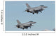 Pair Polish Air Force Wall Decal