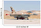 Israeli Air Force F-16 Wall Decal Design 5