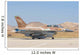 Israeli Air Force F-16 Wall Decal Design 4