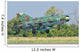 Bulgarian Air Force Mig-21 Wall Decal Design 4