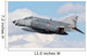 Turkish Air Force F-4 Wall Decal Design 5