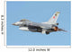Turkish Air Force F-16 Wall Decal Design 6