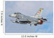 Turkish Air Force F-16 Wall Decal Design 4