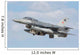 Turkish Air Force F-16 Wall Decal Design 3