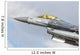 Turkish Air Force F-16 Wall Decal Design 1