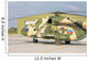 Azerbaijan Air Force Mi-17 Wall Decal Design 3