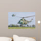 Ukrainian Army Mi-8 Helicopter Wall Decal Design 3