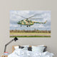 Ukrainian Army Mi-8 Helicopter Wall Decal Design 2