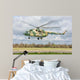 Ukrainian Army Mi-8 Helicopter Wall Decal Design 2
