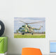 Ukrainian Army Mi-8 Helicopter Wall Decal Design 1