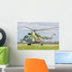 Ukrainian Army Mi-8 Helicopter Wall Decal Design 1