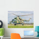 Ukrainian Army Mi-8 Helicopter Wall Decal Design 1