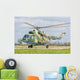 Ukrainian Army Mi-8 Helicopter Wall Decal Design 1