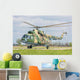 Ukrainian Army Mi-8 Helicopter Wall Decal Design 1