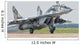 Ukrainian Air Force Mig-29 Wall Decal Design 1