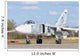 Ukrainian Air Force Su-24 Wall Decal Design 12