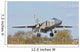 Ukrainian Air Force Su-24 Wall Decal Design 9