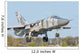 Ukrainian Air Force Su-24 Wall Decal Design 8