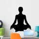 Yoga Pose Wall Decal