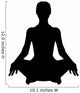 Yoga Pose Wall Decal
