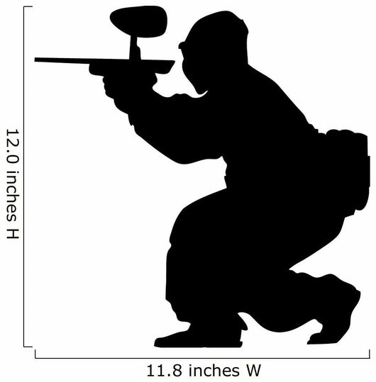 Paintball Sport Wall Decal