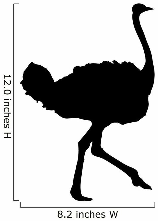 Ostrich Wall Decal