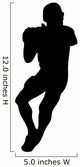Football Quarterback Wall Decal