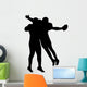 Football Players Wall Decal
