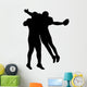 Football Players Wall Decal