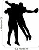 Football Players Wall Decal