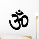 Om Ohm Symbol Wall Decal