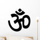 Om Ohm Symbol Wall Decal