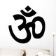 Om Ohm Symbol Wall Decal